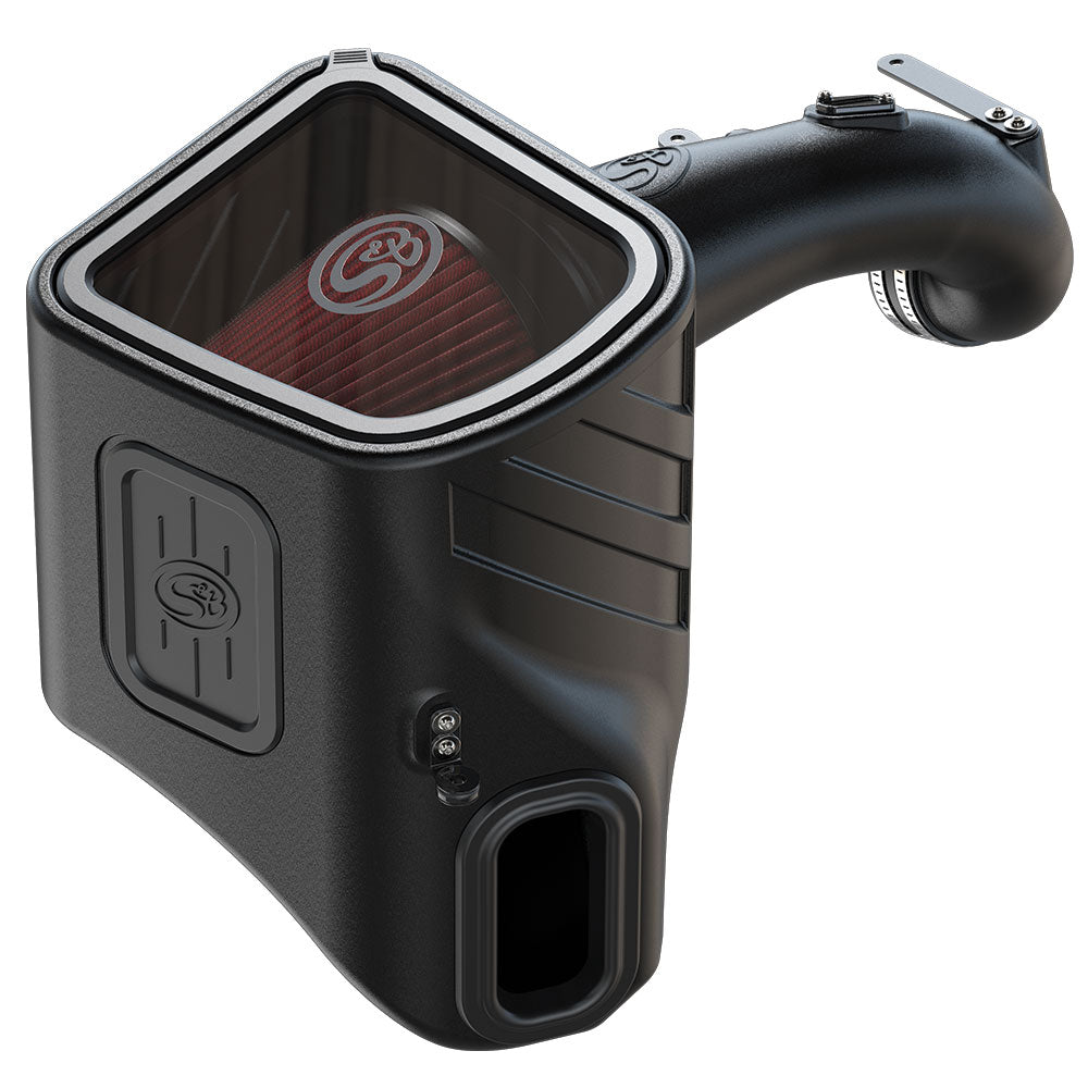 S&B Cold Air Intake System for 2020-2025 Chevy/GMC 2500/3500 6.6L Gas Engine - Improved Performance & Fuel Efficiency for Off-Road & Towing