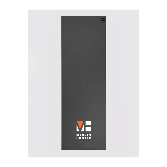 Custom Personalized Yoga Mat 6mm Thick with Unique Design - Graphite Grey for Home Workouts, Yoga Studios & Fitness Enthusiasts