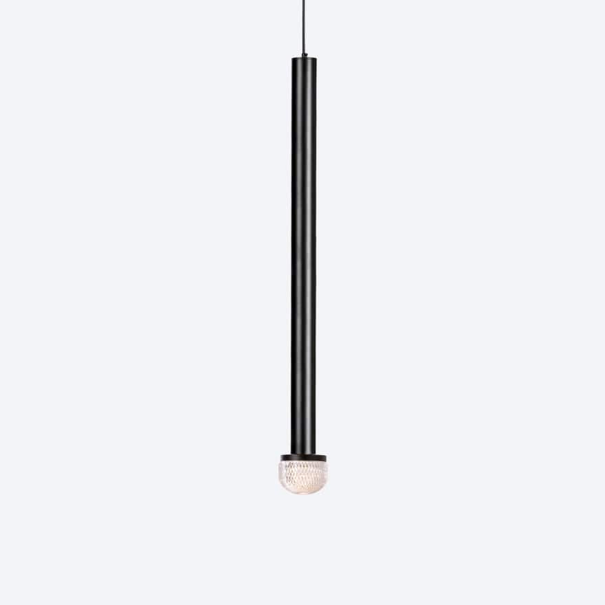 90 LED Tubular Pendant Light - Modern Hanging Fixture for Kitchen Island, Dining Room & Bedroom Lighting