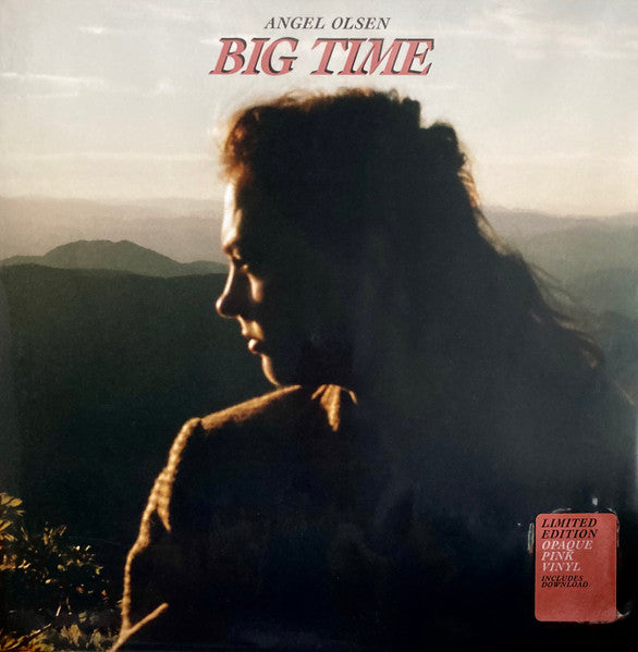 Angel Olsen - Big Time Limited Edition 2xLP Vinyl Album with Collectible Pin (Mint Condition) - Perfect for Vinyl Collectors & Indie Music Lovers