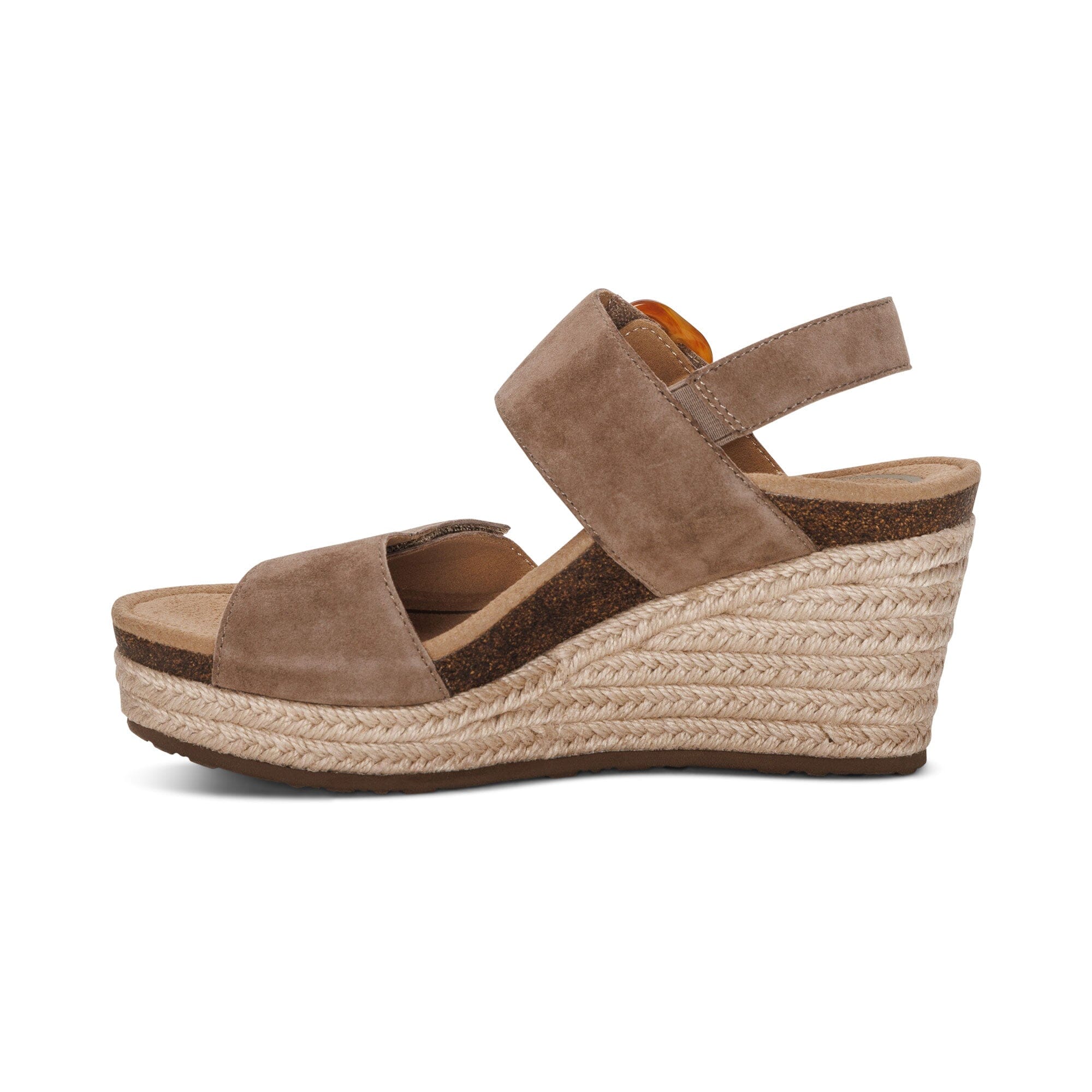 AETREX ASHLEY Arch Support Wedge for Women - Comfortable Foot Pain Relief & Plantar Fasciitis Treatment - Perfect for Walking, Running & Everyday Wear