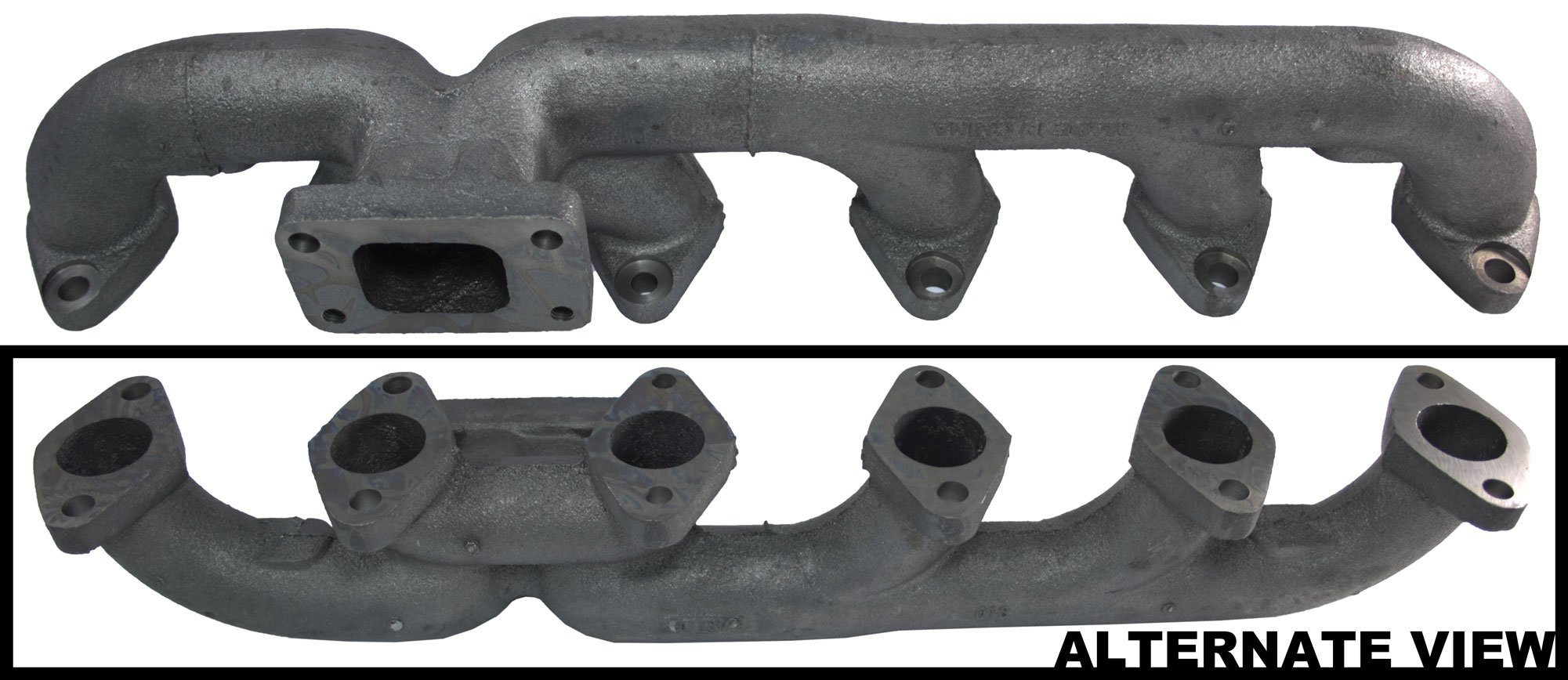 APDTY 5086934AA Exhaust Manifold Cast Iron Assembly - Compatible with 2003-2004 Dodge Ram 2500/3500 Pickup 5.9L Diesel Engine (Replaces 05086934AA) | Durable Replacement Part for Improved Engine Performance & Reduced Exhaust Leaks