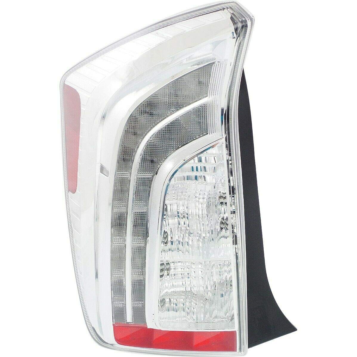 2012-2015 Toyota Prius Plug-In Left Driver Side Tail Light Replacement - Durable LED Brake Light Assembly for Night Driving & Safety