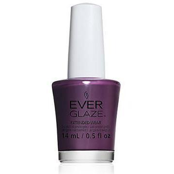 China Glaze Ever Glaze Nail Polish - Fig ure It Out #82346 (0.5 oz) - Long Lasting Shine for Manicures & Pedicures - Perfect for Salon & Home Nail Care