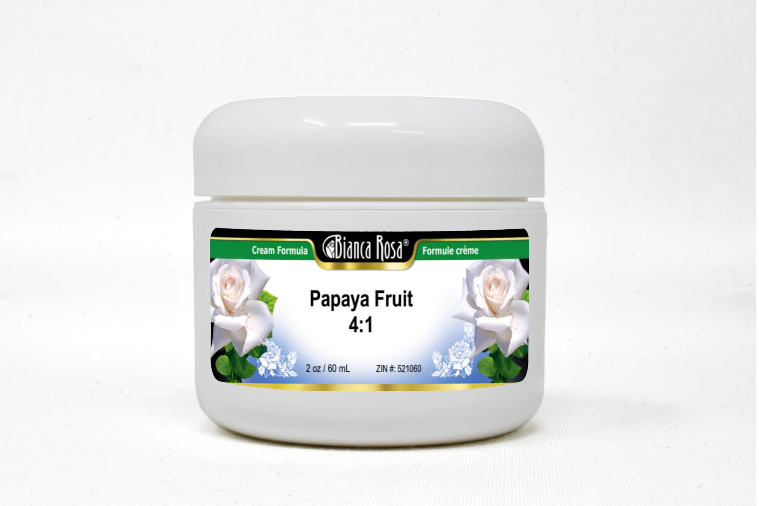 Papaya Fruit 4:1 Extract Cream - 2 oz Natural Skin Brightening & Exfoliating Treatment for Face & Body | ZIN: 521060 | Perfect for Dry Skin, Dark Spots & Uneven Skin Tone