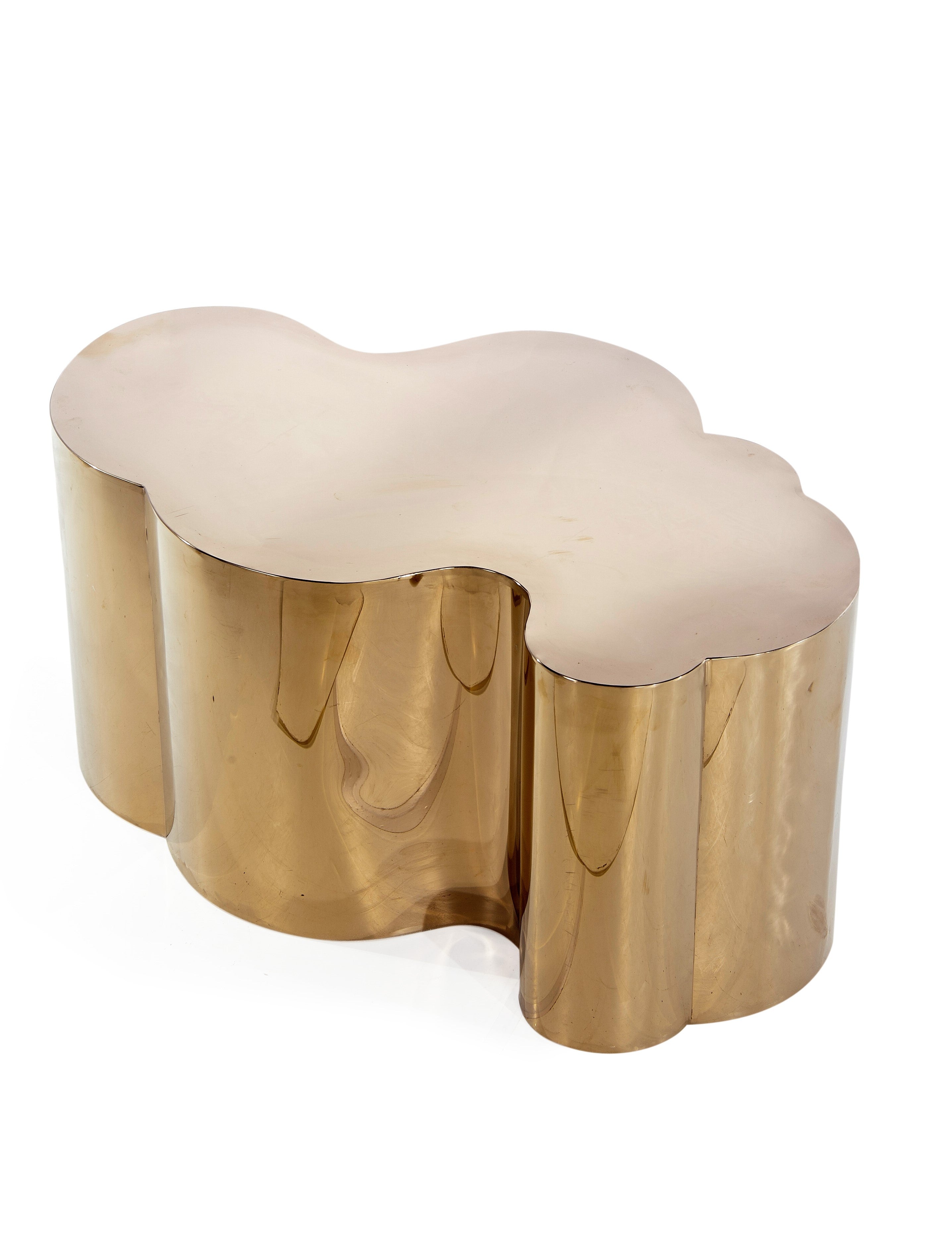 Stylish Kate Rose Gold Coffee Table - Modern Living Room Furniture for Home Decor & Small Spaces