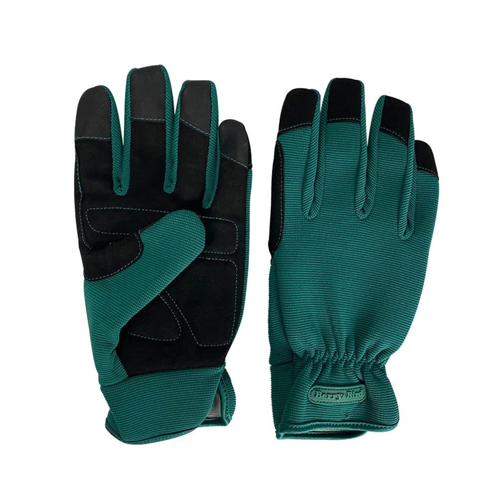 Stab-Resistant Gardening Gloves - Thick & Durable Wear-Resistant Gloves for Floral Planting, Rose Pruning & Outdoor Work - Perfect for Landscaping, Yard Work & Thorn Protection