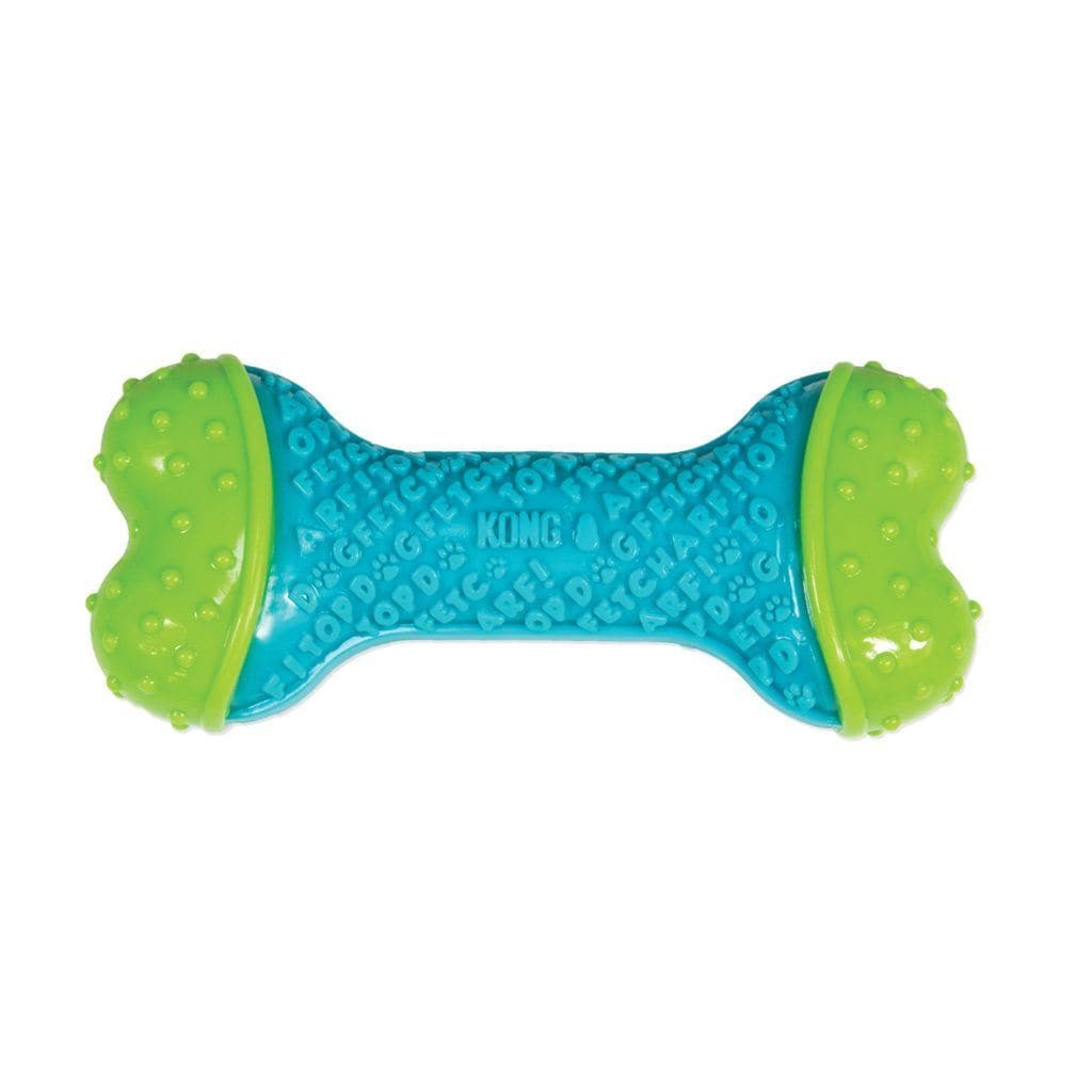Kong CoreStrength Dog Chew Toy - Durable Chewing Bone for Aggressive Chewers - Perfect for Teething Puppies & Strong Jaws - Indoor & Outdoor Play