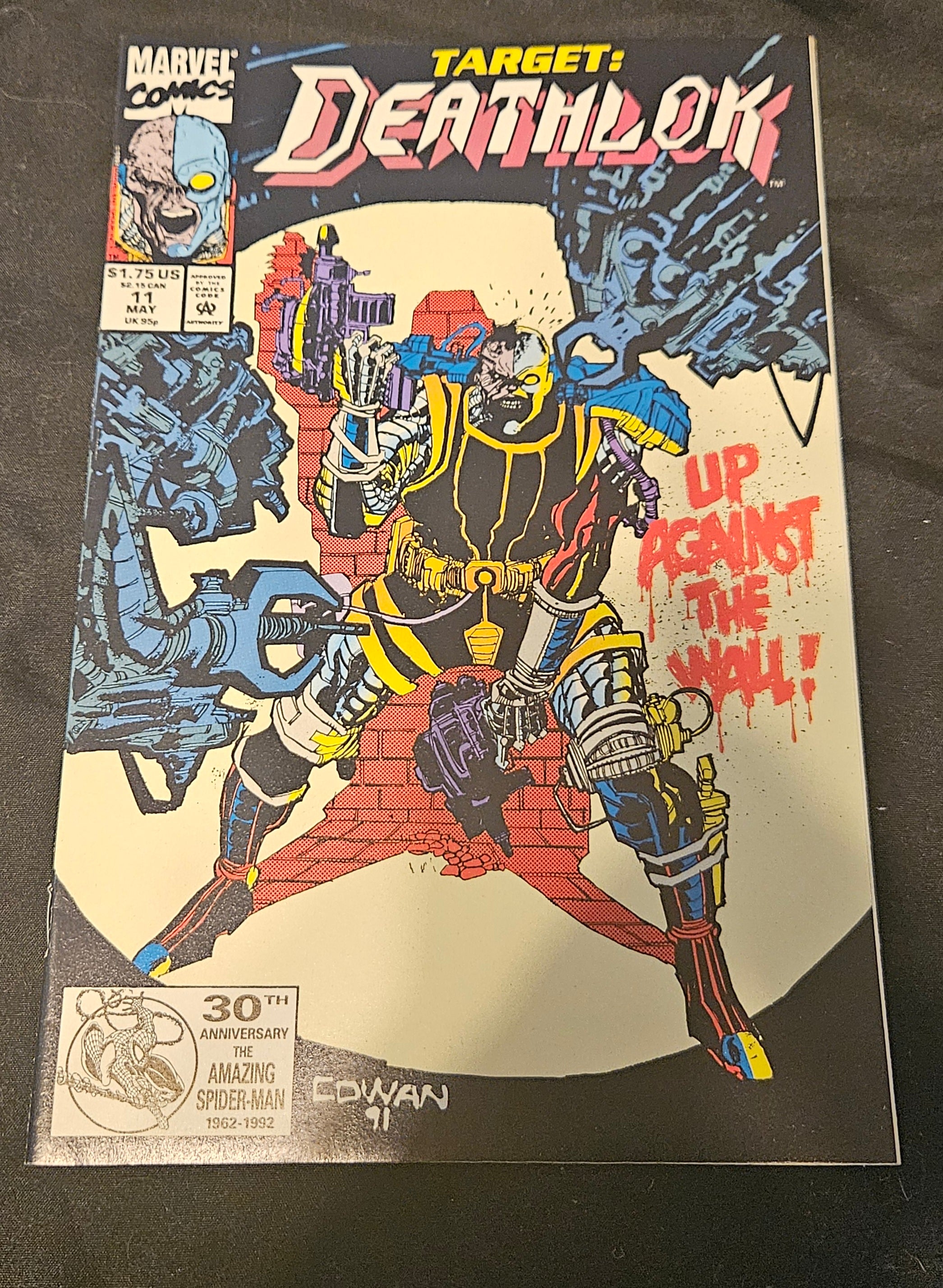 Marvel Comics Deathlok #11 May 1992 Vintage Comic Book - Up Against the Wall Storyline | Collectible Superhero Comic for Marvel Fans & Comic Book Collectors | Perfect for Display, Gifts & Investment