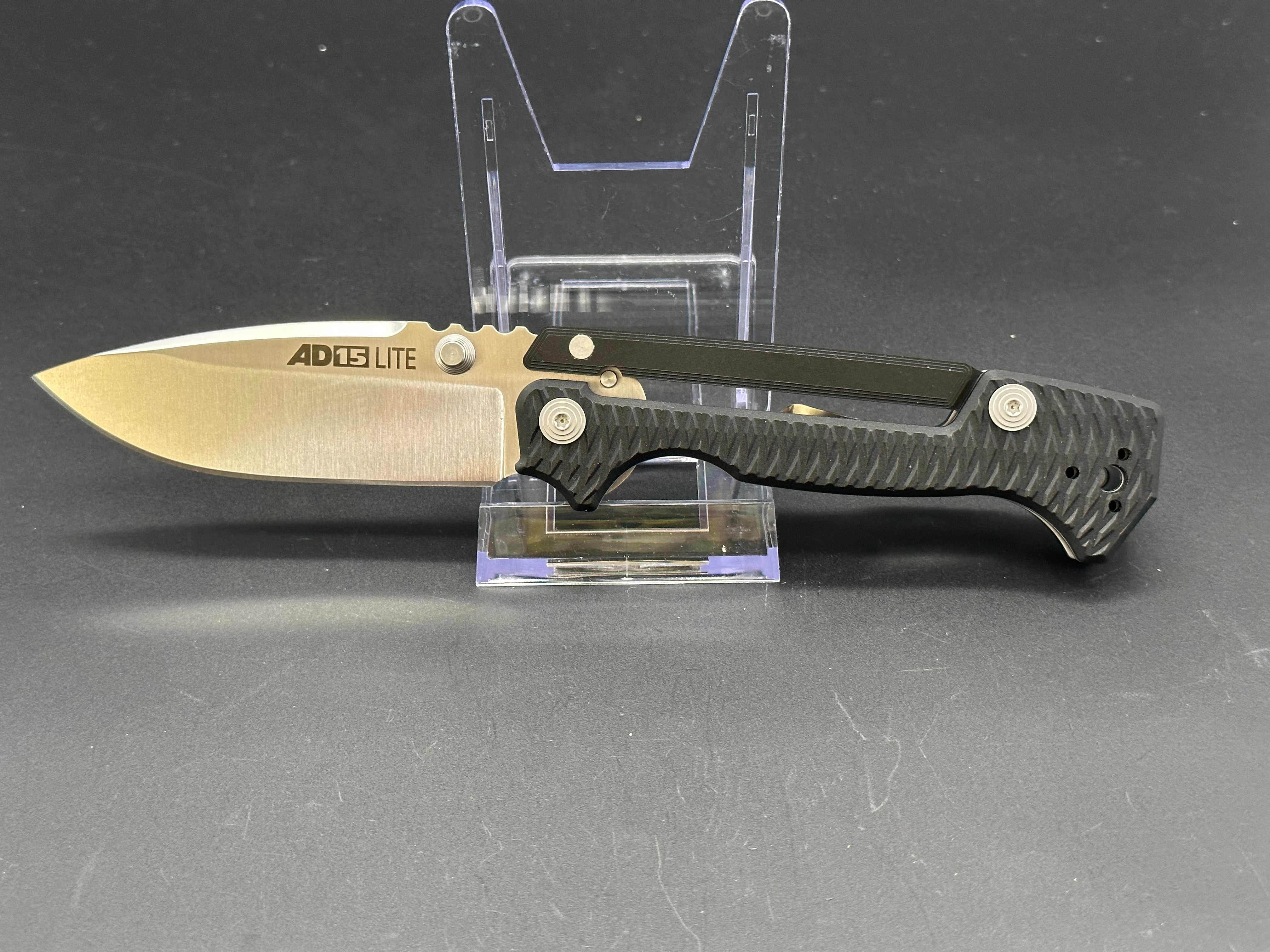 Cold Steel AD 15 Lite Folding Knife - Tactical EDC Pocket Knife with Secure Lock for Outdoor, Camping, Hunting & Everyday Carry