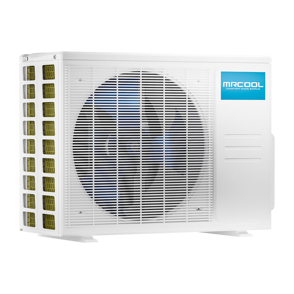 MRCOOL DIY 4th Generation 2-Zone 9K+12K BTU Ductless Mini Split Air Conditioner & Heat Pump System - Perfect for Home, Garage, and Office Cooling & Heating