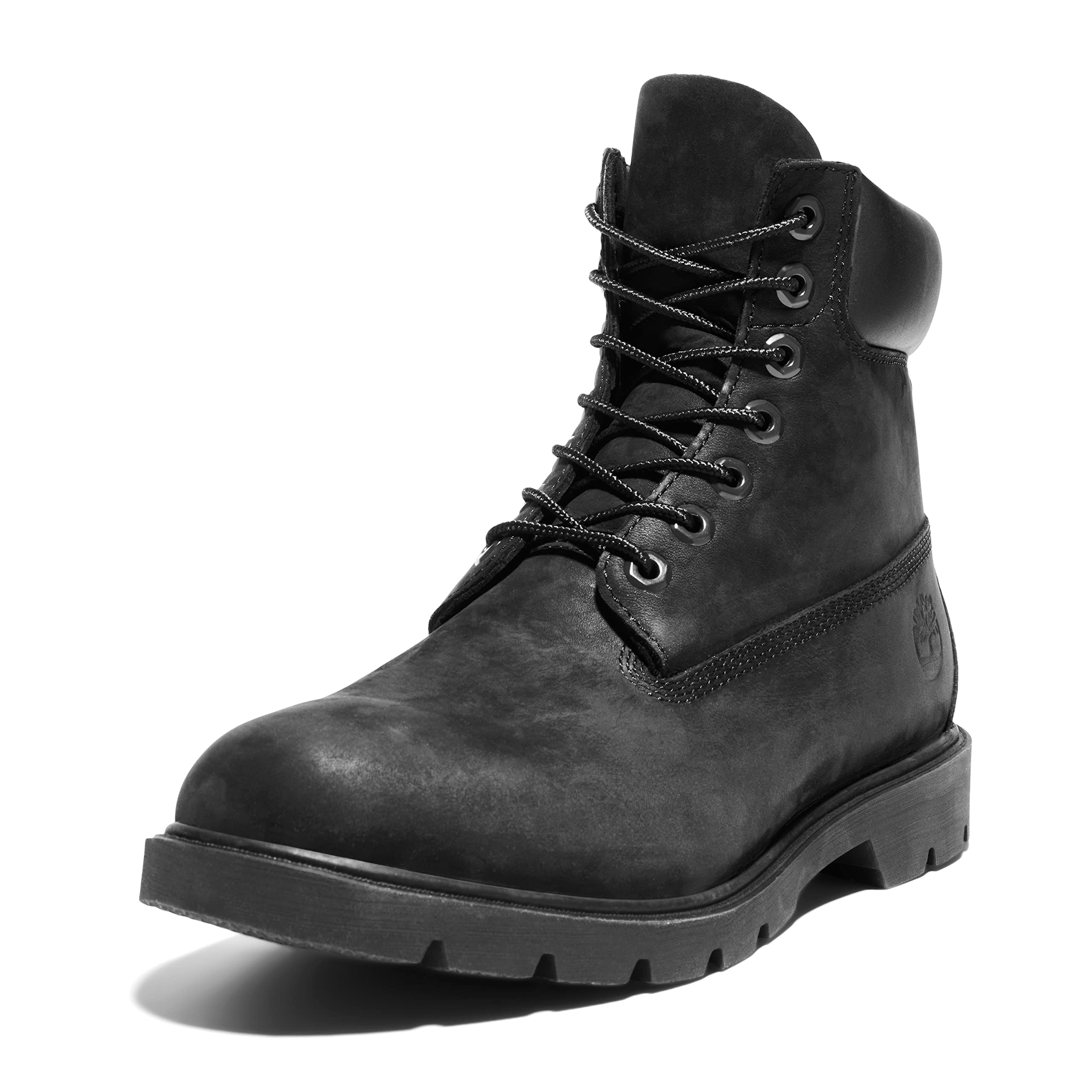 Timberland Men's 6-Inch Premium Waterproof Leather Boots with Padded Collar - Comfortable Hiking & Outdoor Work Boots for Men - Perfect for Camping, Construction & Winter Weather