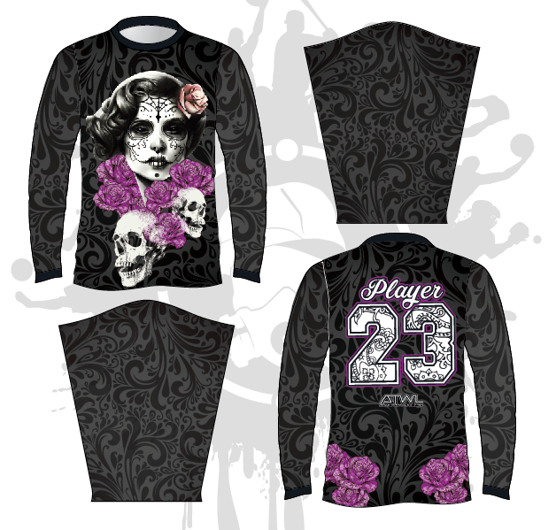 La Rosa Women's Long Sleeve Jersey Top - Soft Comfortable Stretchy Casual Shirt for Everyday Wear, Work & Layering