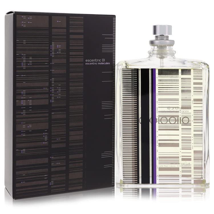 Best Men's Cologne - 01 Cologne Molecules Eau de Toilette Spray 3.5 oz | Unisex Fragrance for Daily Wear, Office & Date Night | Happy Incense Scent | Long-Lasting Fresh Perfume for Men & Women