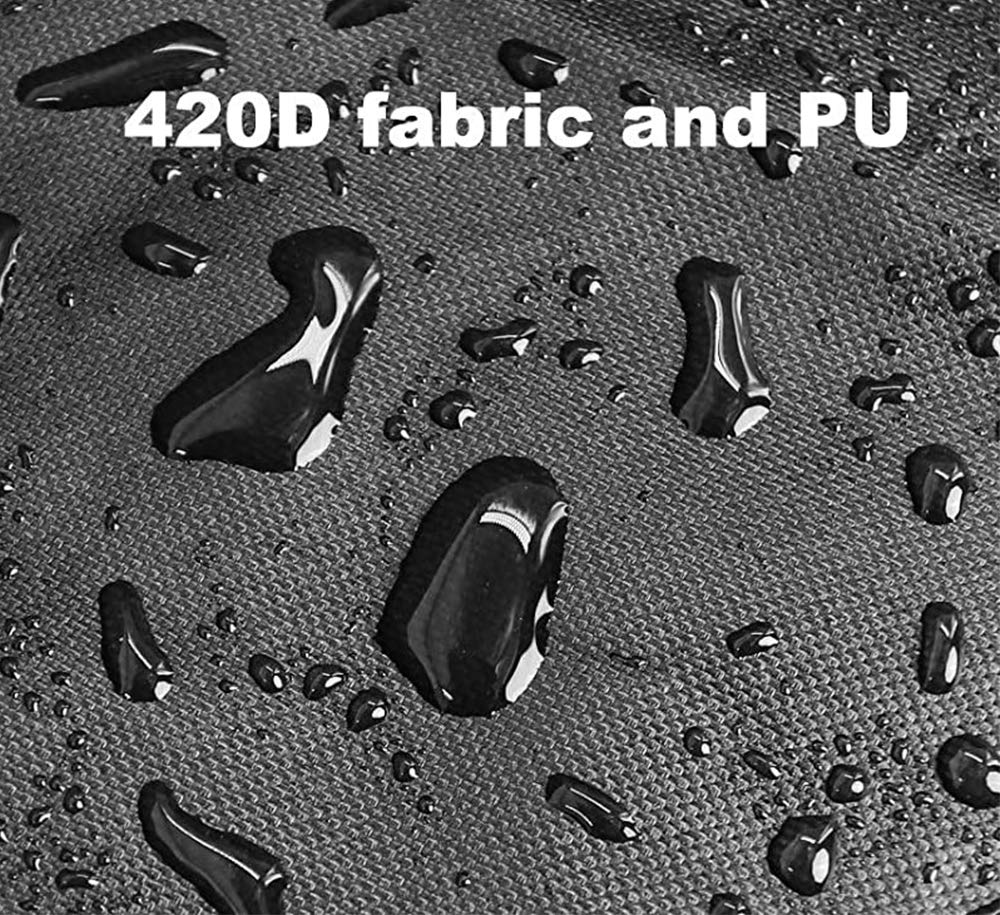 Waterproof 420D Oxford Poker Table Cover - Dustproof Protective Cloth for Oval Shaped Poker Tables with Adjustable String Hems | Perfect for Home Game Nights, Casino Parties & Poker Tournaments