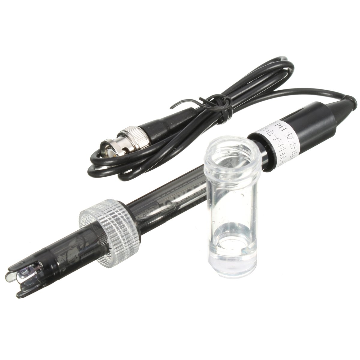 MASUNN BNC Electrode Connector for Hydroponics & Aquariums - High-Quality Water Quality Sensor Adapter for pH Meters & Controllers - Ideal for Hydroponic Systems, Fish Tanks, and Water Testing Labs | Reliable Monitoring Solution for Growers & Aquarists