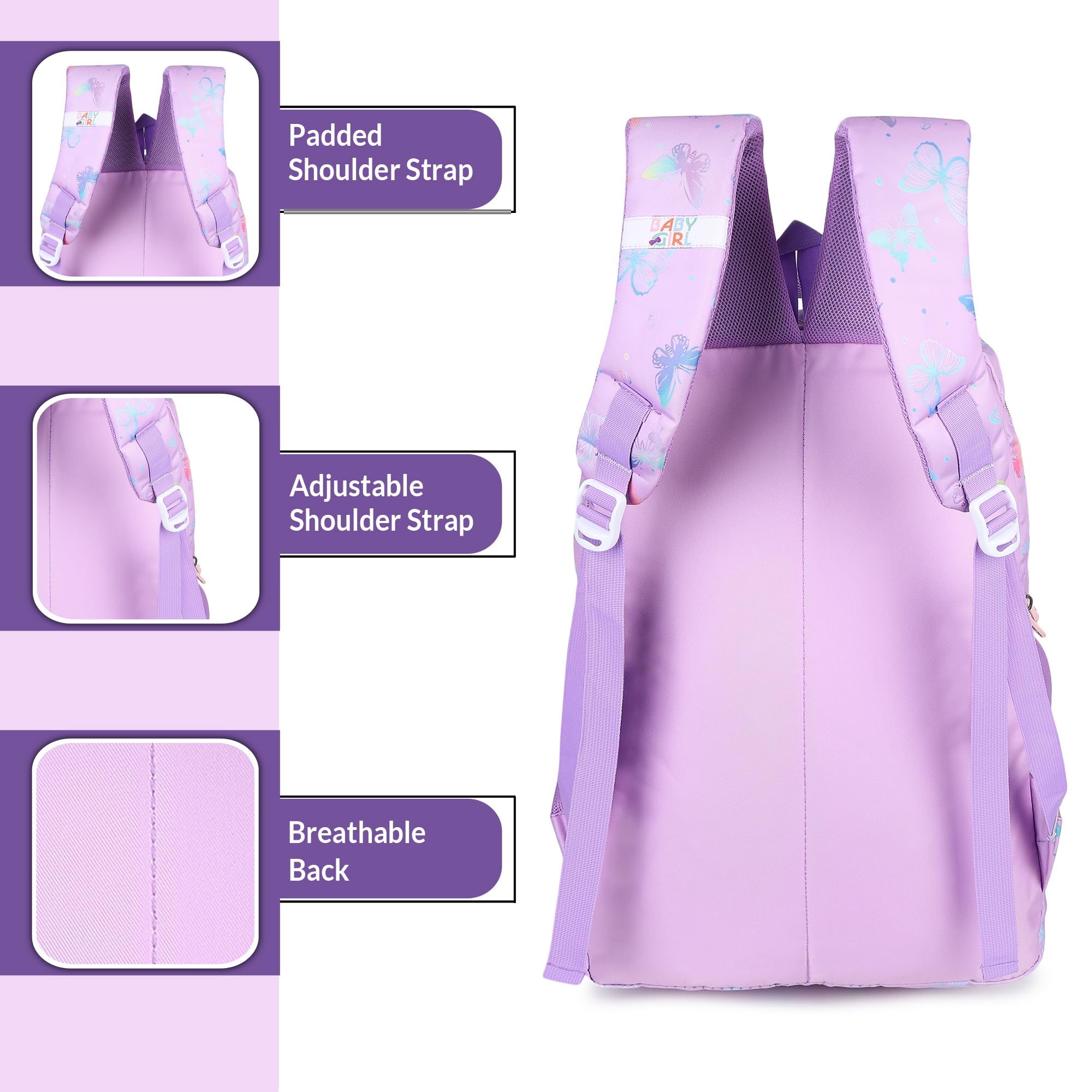 Stylish Waterproof Backpack for School & Travel - Laptop Bag