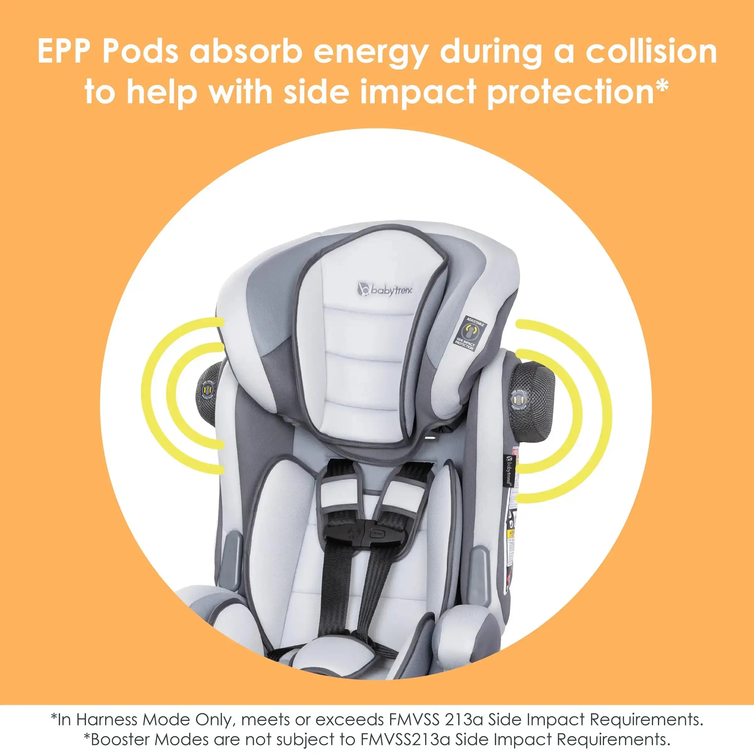 Hybrid™ SI 3-in-1 Convertible Car Seat with Side Impact Protection - Desert Grey (Walmart Exclusive) | Safe for Infants, Toddlers & Big Kids | Perfect for Long Road Trips & Daily Commutes