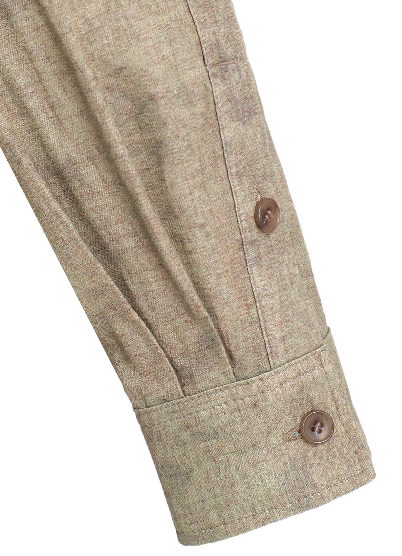 Stylish Cotton Linen Herringbone 5-Way Collar Tab Blouse for Women | Elegant Office Wear & Casual Outfits | Perfect for Work, Dates, and Special Occasions