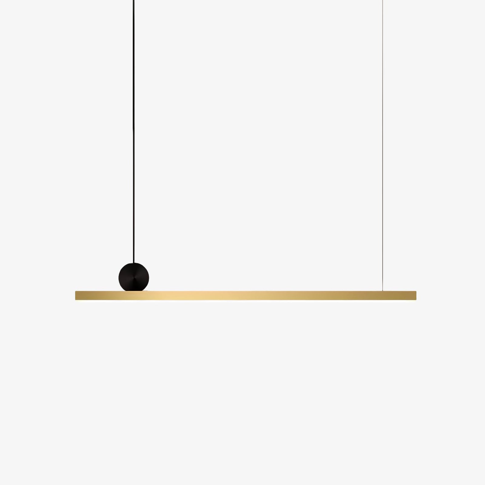 Modern Cale Suspension Lamp - Industrial Style Pendant Light for Kitchen, Dining Room & Living Room - Adjustable Hanging Ceiling Light Fixture with Vintage Edison Bulb (Black)