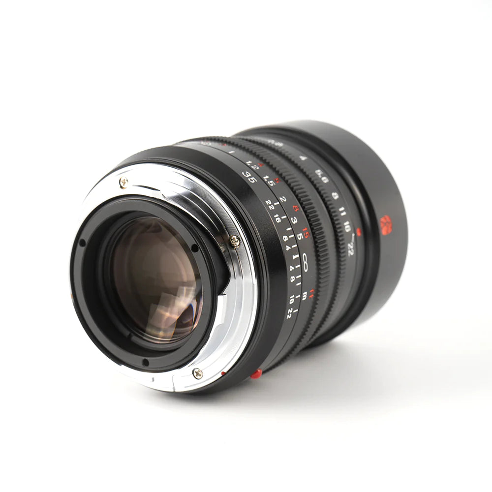 7Artisans 35mm f/1.4 Manual Focus Lens for Leica M Mount - Fast Aperture Prime Lens for Street & Portrait Photography | Compatible with Leica M Series Cameras | Perfect for Low Light & Creative Bokeh Shots
