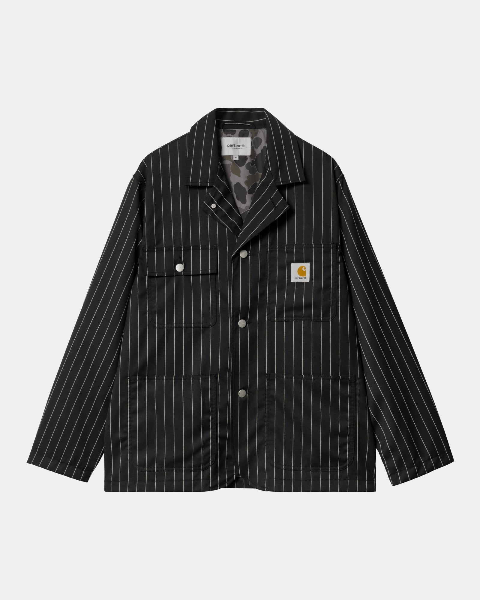 Seaton Blazer for Men | Classic Black Wax Stripe Wool Blend Business Suit Jacket | Perfect for Office Wear, Weddings & Formal Events