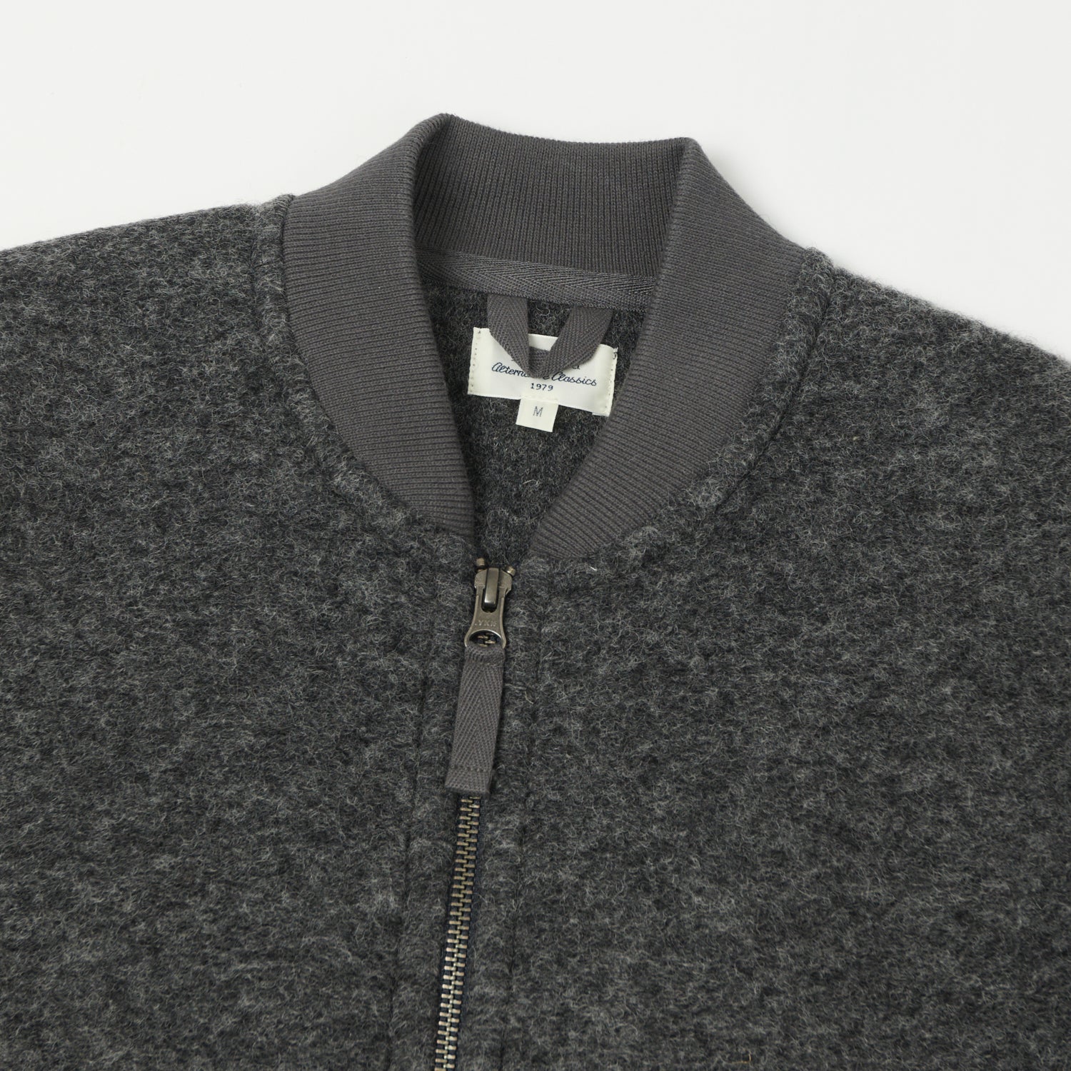 Hartford 'David' Men's Knitted Wool Jacket - Charcoal Gray | Warm Winter Coat for Outdoor Activities & Casual Wear