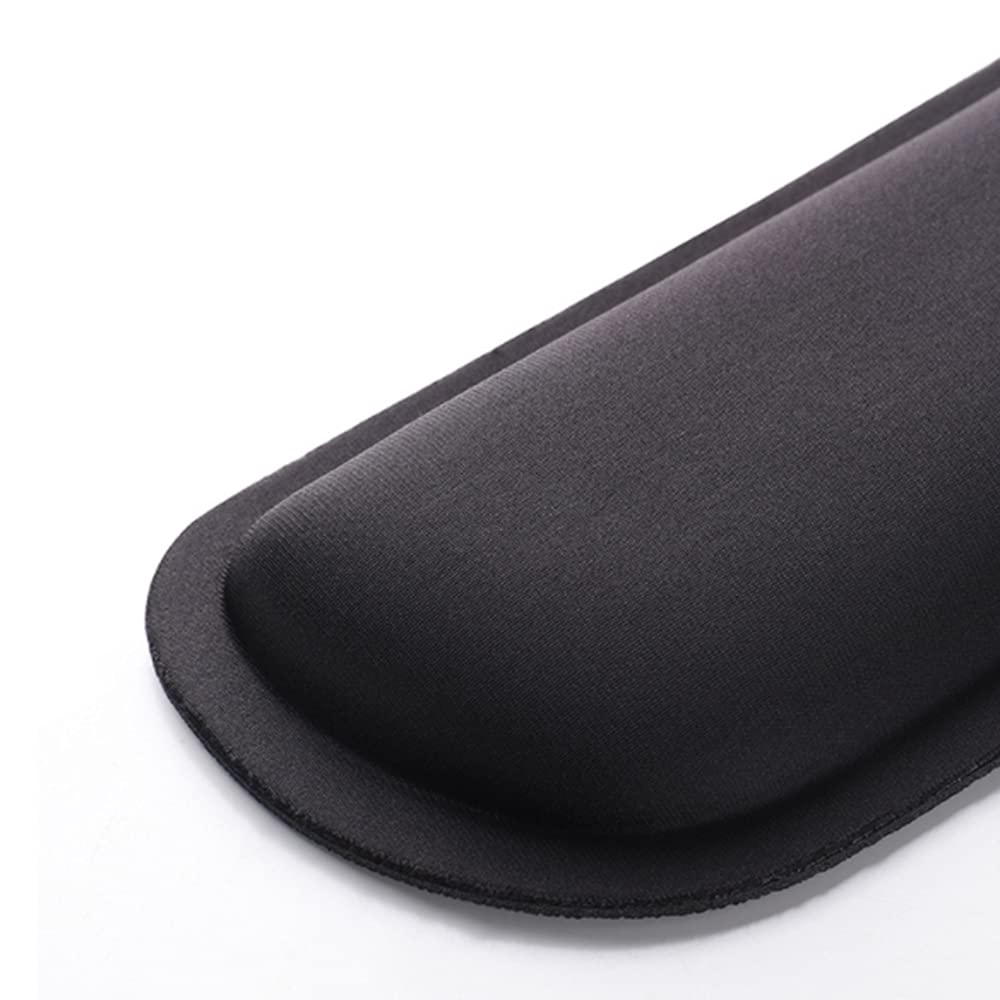 Ergonomic Mouse Pad with Wrist Support & Keyboard Wrist Rest Set - Non-Slip Rubber Base & Slow Rebound Memory Foam for Pain Relief - Perfect for Home Office, Gaming & Long Computer Work Sessions
