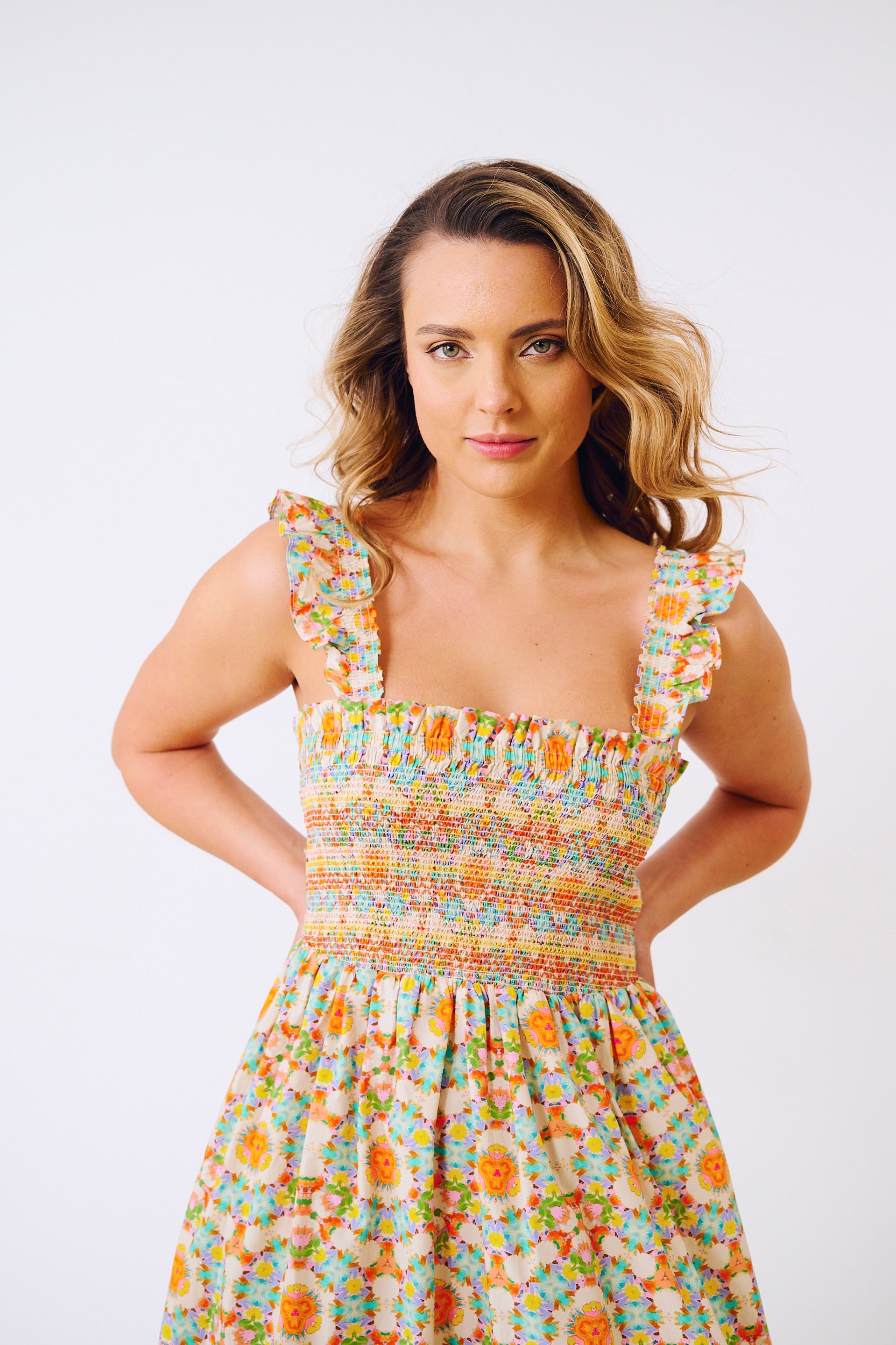 Stylish Palmer Dress with Toucan Print - Perfect for Summer Outfits, Beach Vacations & Casual Wear