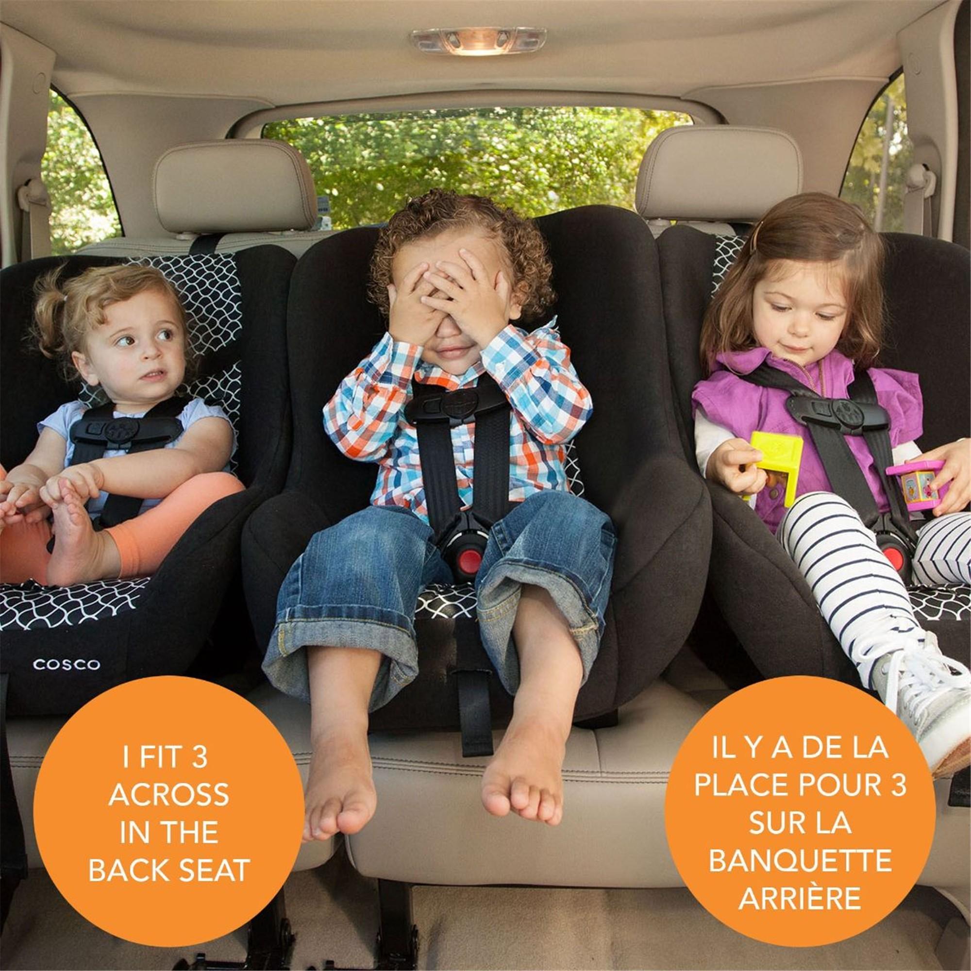 Cosco Scenera Next Convertible Car Seat - Lightweight, Safe & Comfortable for Babies & Toddlers 5-40 lbs | Perfect for Travel, Airplane & Everyday Use