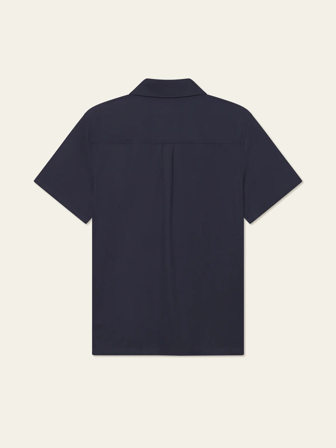 Kingsley AOE Short Sleeve Shirt for Men - Dark Navy Blue Casual Button Down Shirt | Perfect for Office, Business, and Summer Outfits