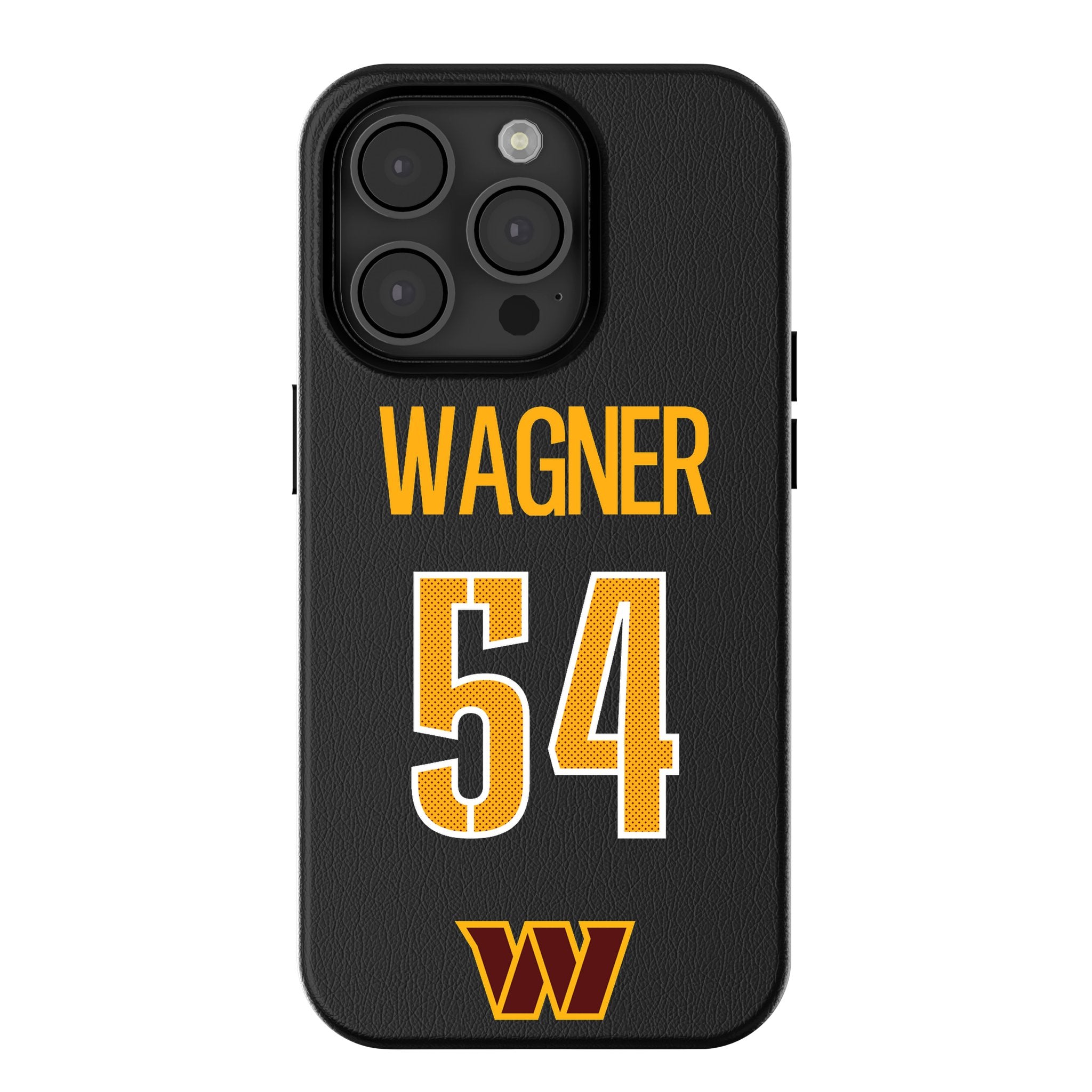 Bobby Wagner Washington Commanders 54 MagSafe Compatible Case for iPhone 14 Pro Max - Durable Protective Cover for Football Fans & NFC East Supporters - Perfect for Game Day & Everyday Use