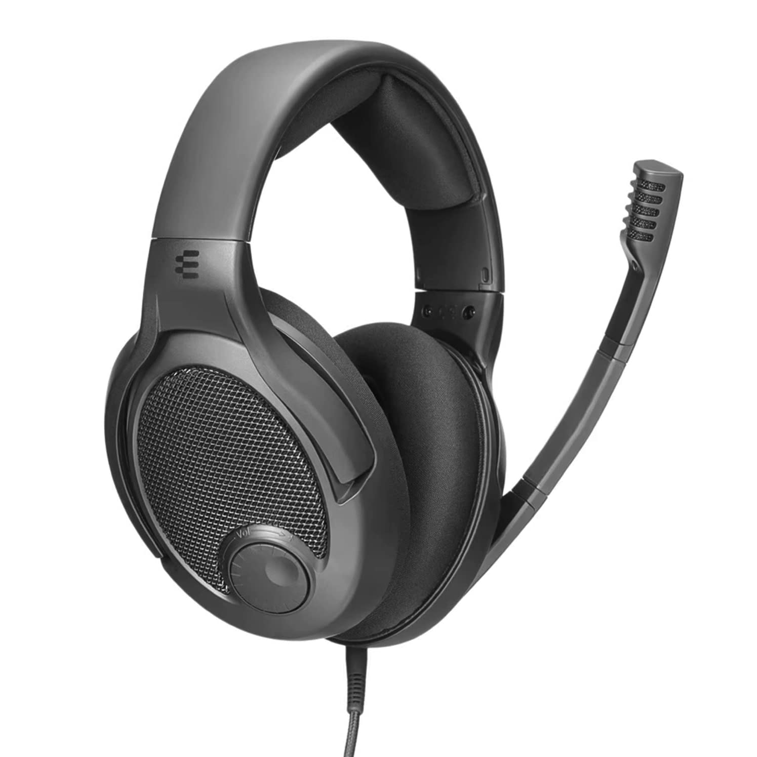 EPOS PC38X Open-Back Gaming Headset with Noise-Cancelling Mic - Premium Velour Earpads for PC, PS5, Xbox, Switch & Mobile - Black - Perfect for Competitive Gaming & Live Streaming
