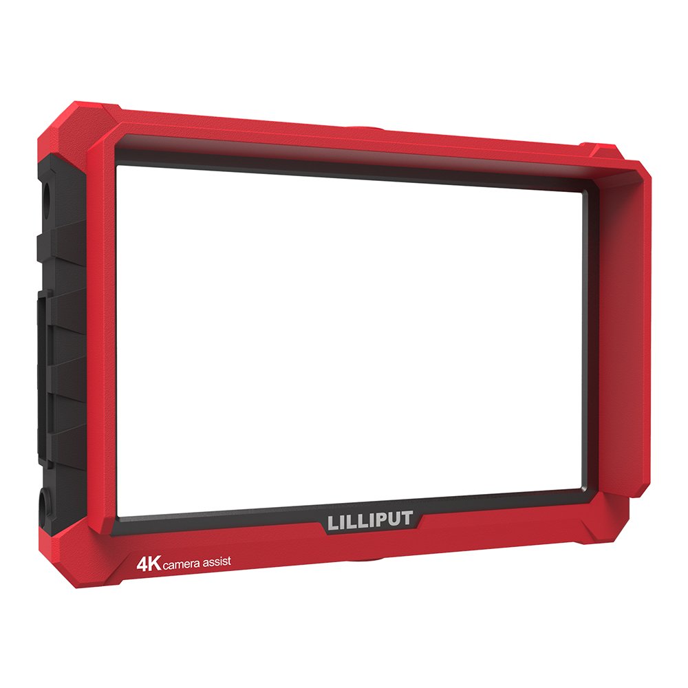 VIVITEQ LILLIPUT Professional A7s 7” 4K On-Camera Monitor - 1920x1200 Resolution, HDMI Input/Output, LP-E6 Battery Plate - Perfect for Filmmaking, Video Production & Live Streaming