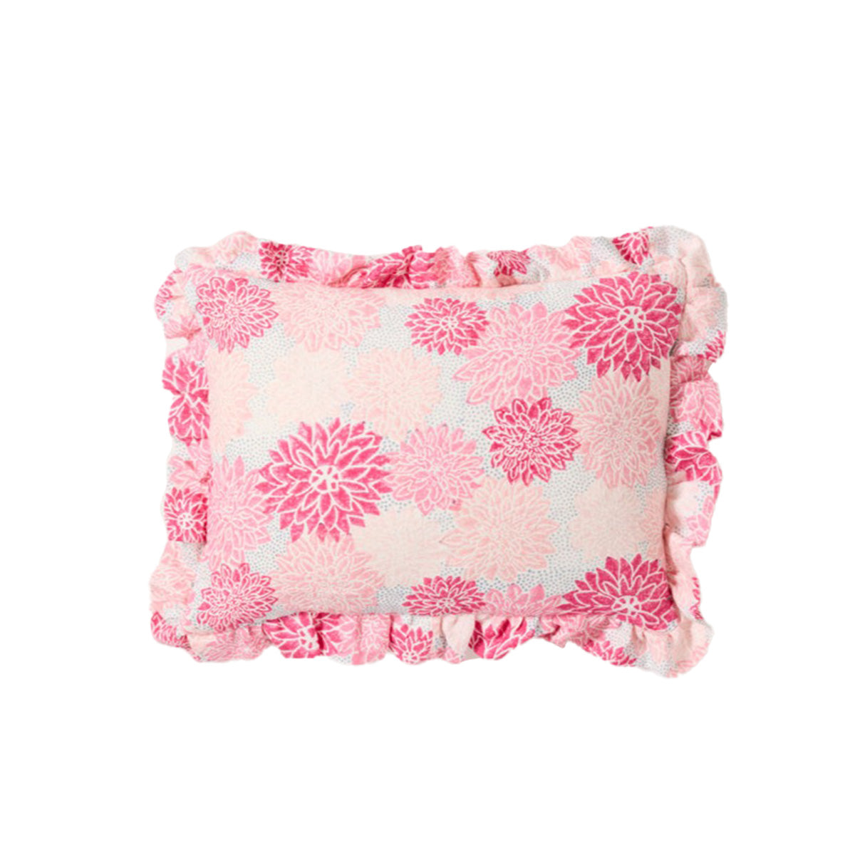 Premium Cushion Frill Dahlia Pinks - Soft & Elegant Home Decor for Living Room, Bedroom, and Wedding Centerpieces