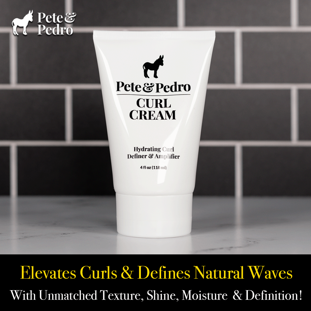 Best CURL CREAM for Defined Curls & Frizz Control - Hydrating Curl Enhancer for Natural & Permed Hair - Perfect for Daily Styling & Humidity Protection