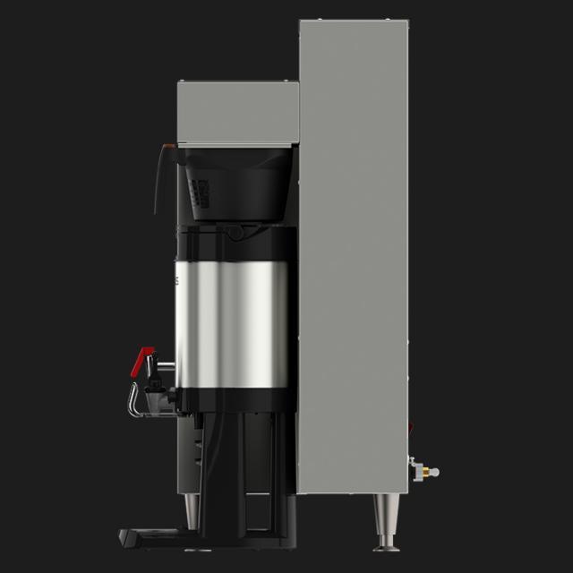 Fetco CBS 1151 V+ Commercial Single Cup Coffee Brewer - 2x3.0 kW/208-240V (Model E115151) - Perfect for Offices, Cafes & Restaurants