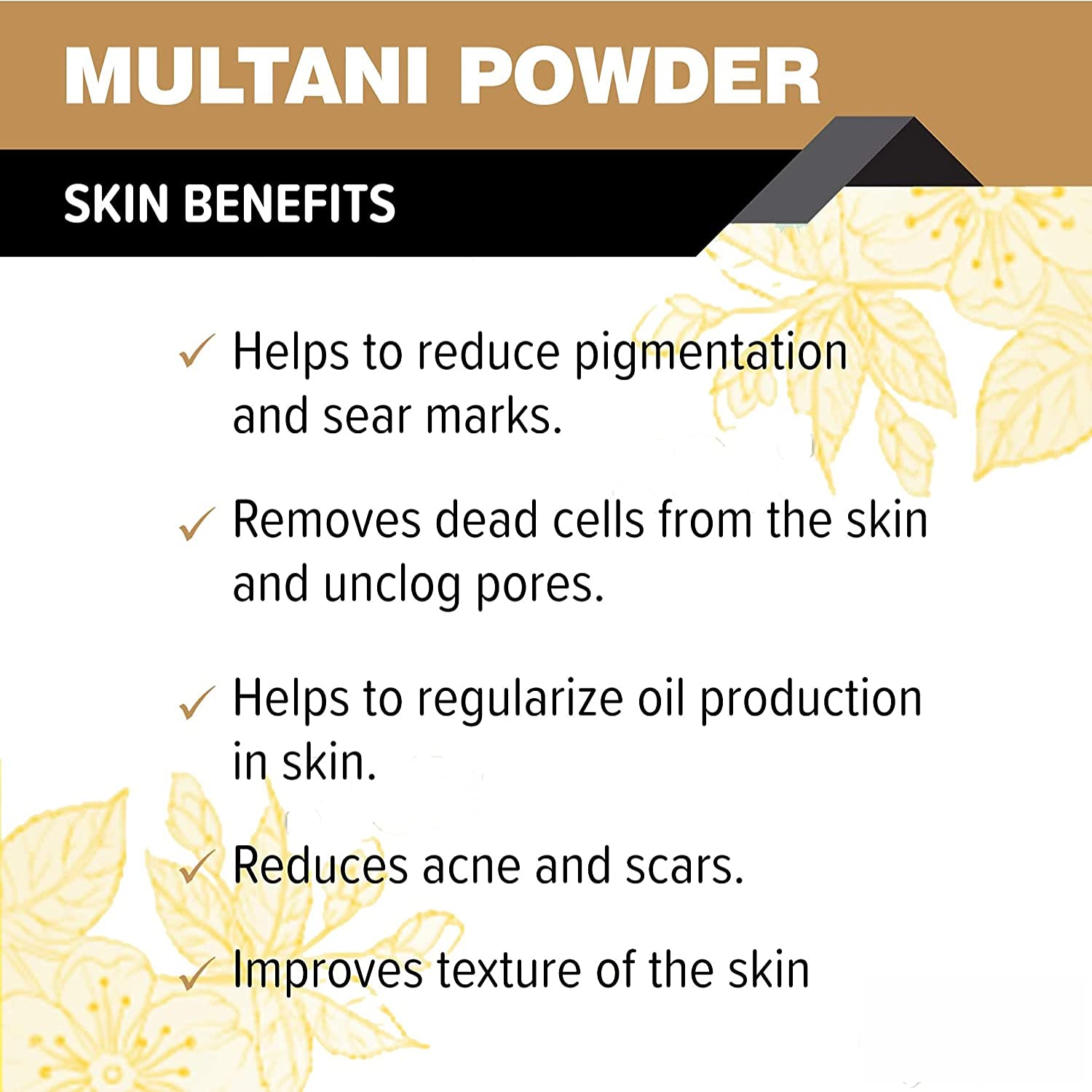 Oilanic 100% Pure & Natural Multani Mitti Powder - 3 Jar Combo (300g) for Glowing Skin & Healthy Hair | Face Mask, Hair Treatment, Acne & Oil Control