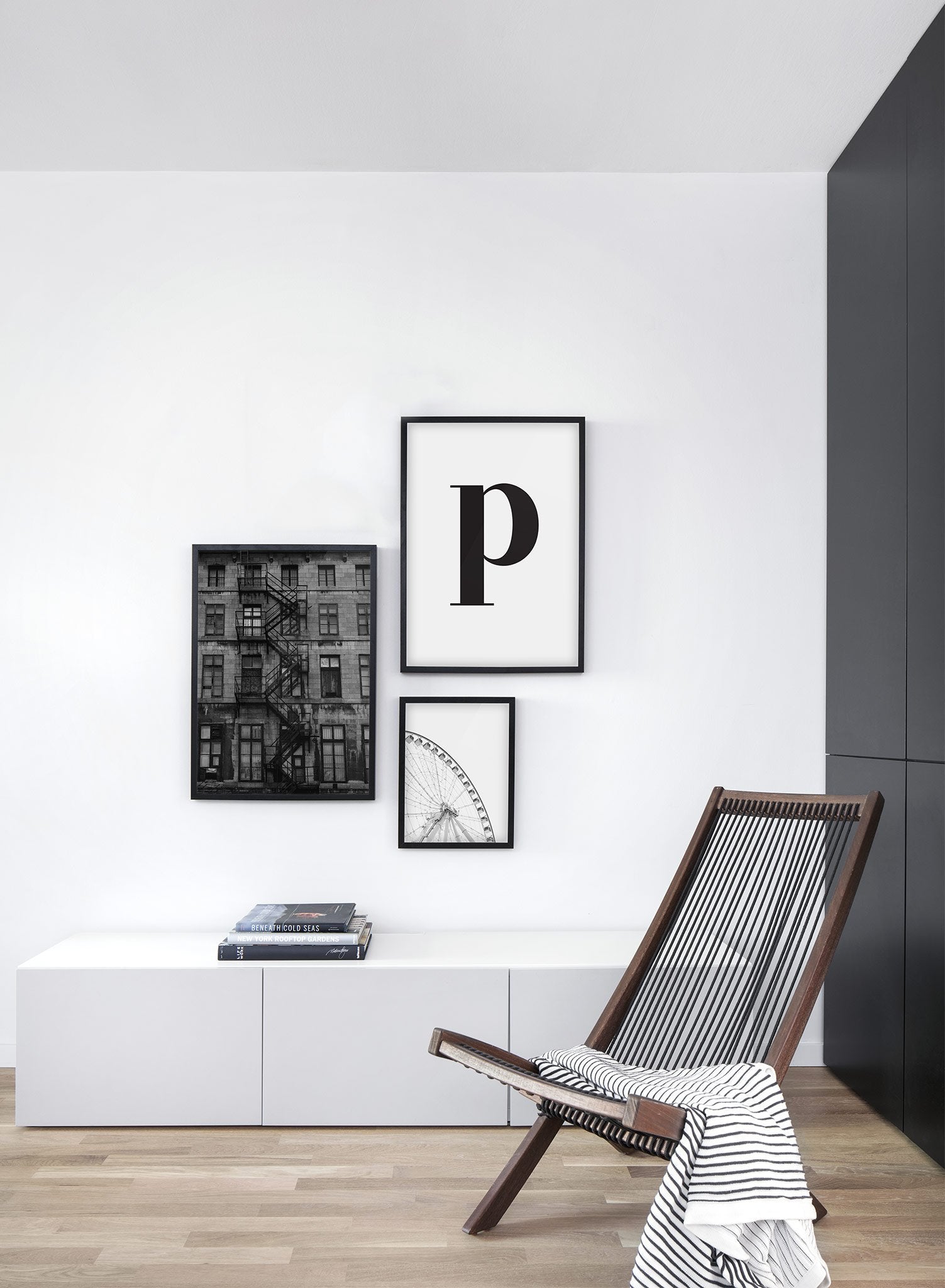 Lowercase Letter P Poster - Alphabet Learning Decor for Kids' Rooms, Classrooms & Nursery - Perfect for Early Childhood Education & Homeschooling
