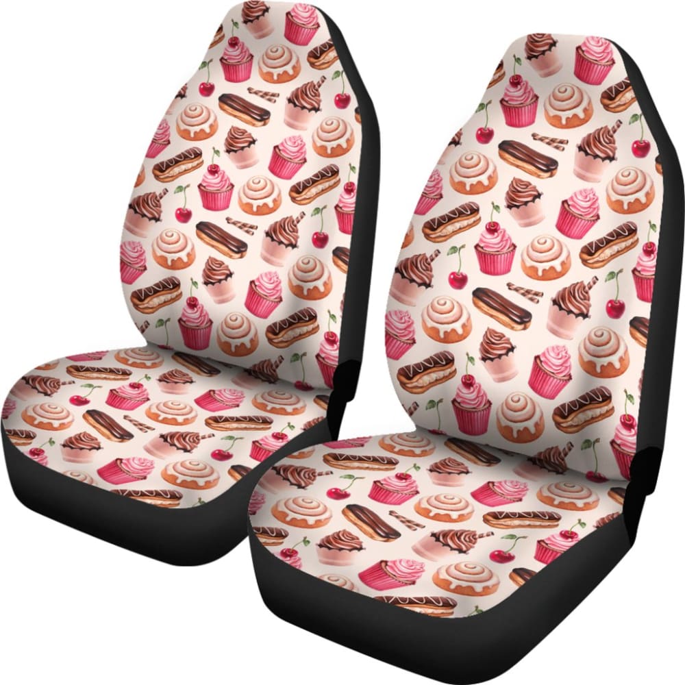 Premium Baker & Cake Baking Lover Car Seat Covers - Waterproof & Comfortable for Baking Enthusiasts - Perfect for Home Bakers, Cake Decorators & Cooking Class Commutes