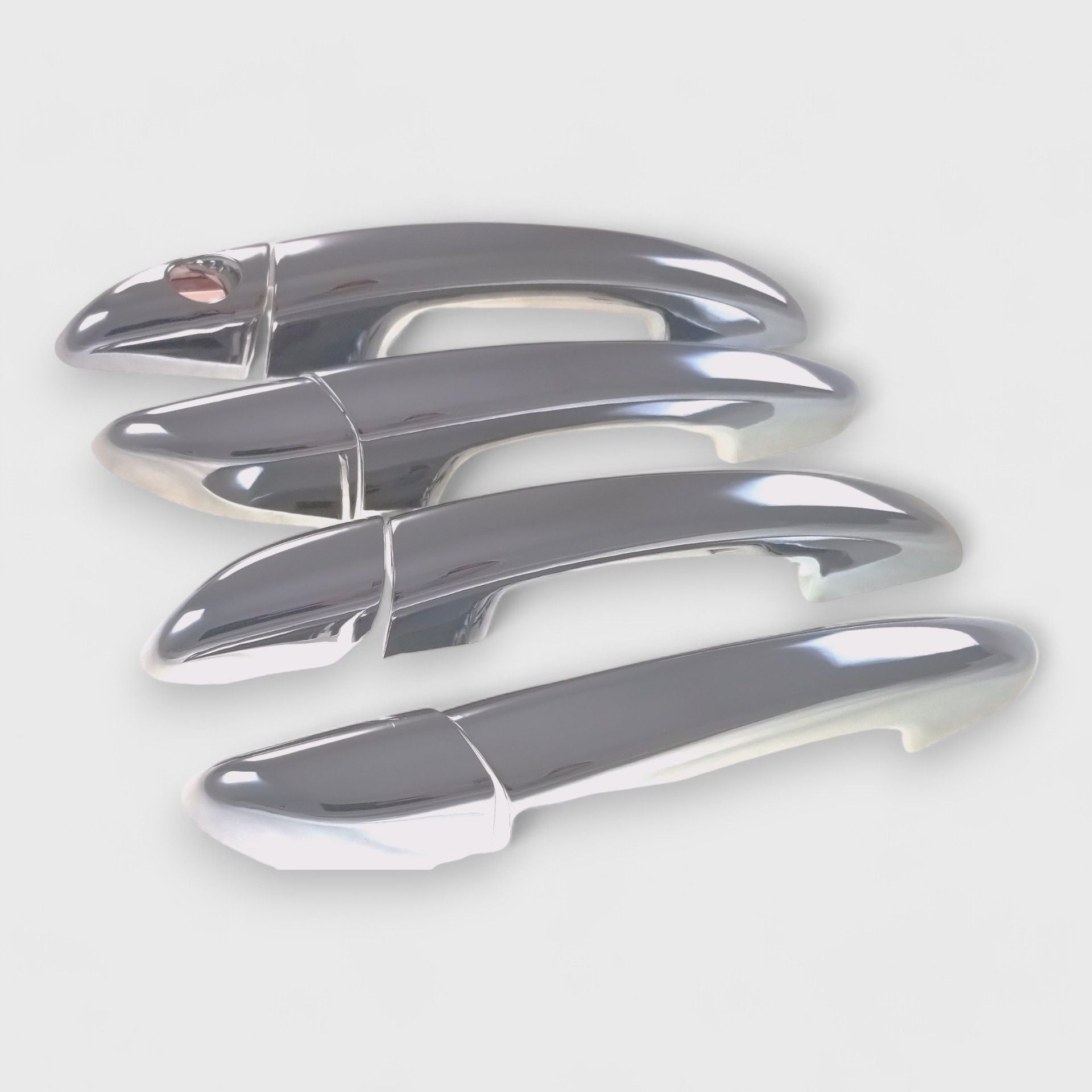 Chrome Door Handle Cover for Cars - Universal Fit, No Smart Key Required (Model DH283) - Protect & Enhance Your Vehicle's Exterior