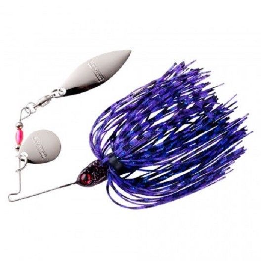 Booyah Pond Magic Spinnerbait 3/16 oz - Premium Bass Fishing Lure for Freshwater Lakes & Ponds - Perfect for Casting & Retrieving in Shallow Waters