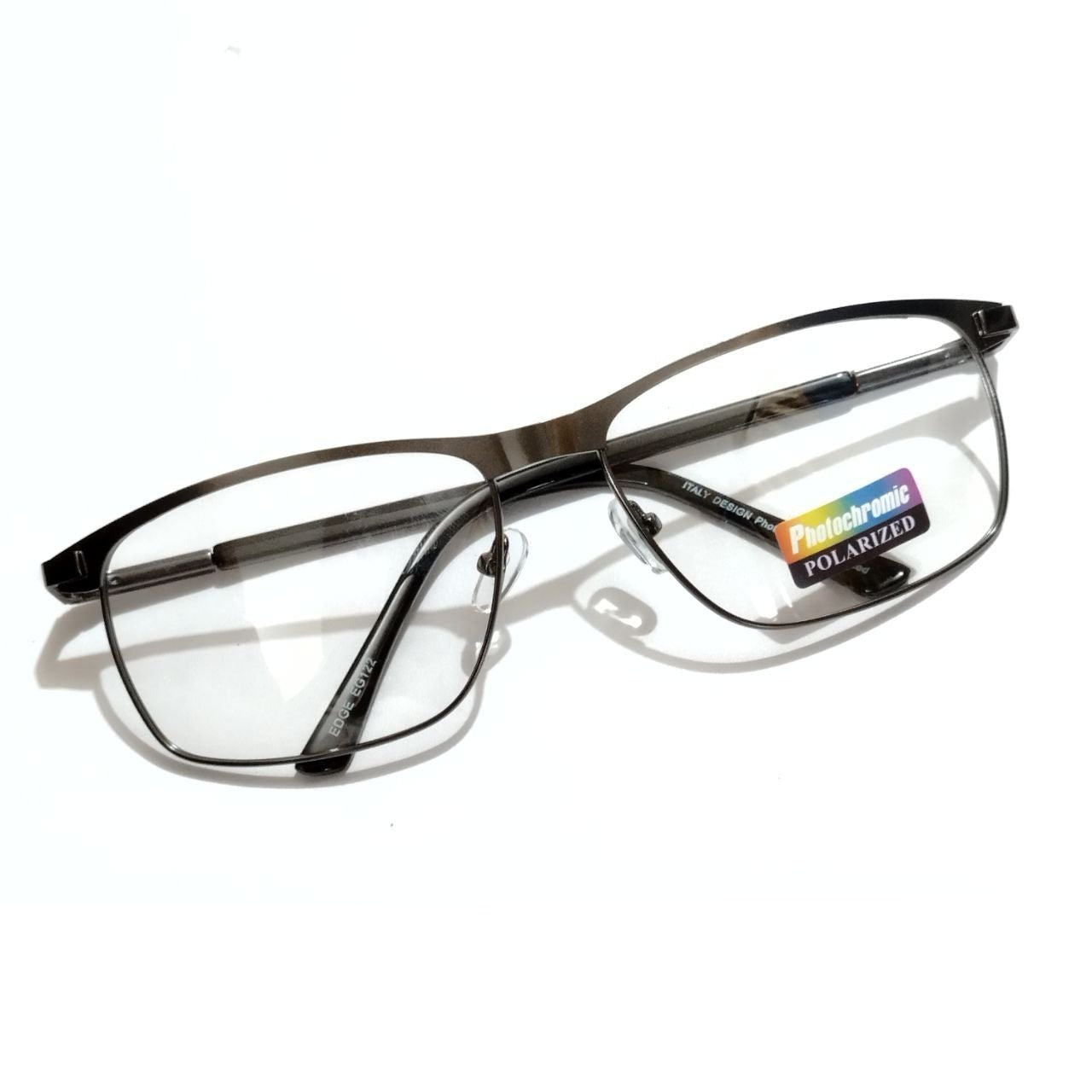 Photochromic Sunglasses for Men & Women - Grey Rectangular UV Protection Glasses for Driving, Outdoor Sports & Everyday Use