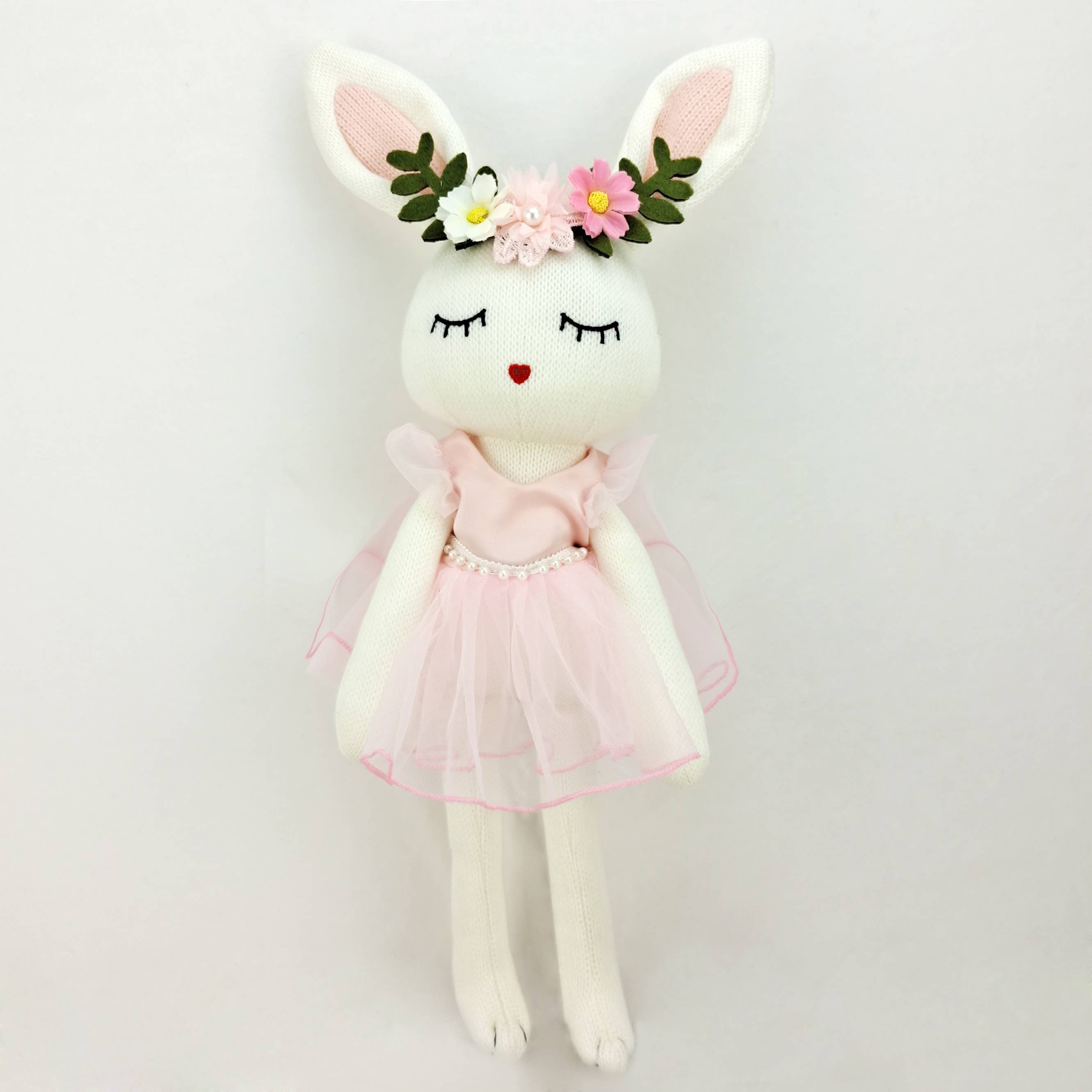 Beatrice Bunny Pink Plush Stuffed Animal Toy - Soft & Cuddly Gift for Kids, Girls, Boys | Perfect for Birthdays, Easter, Christmas & Nursery Decor