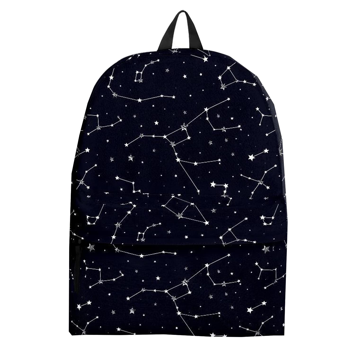 12 Zodiac Constellations Backpack for Teen Girls & Women - Stylish Bookbag for Middle School, Travel, Work & Commuting - Durable & Trendy Backpack Series 65 - Perfect for School, Office & Daily Use