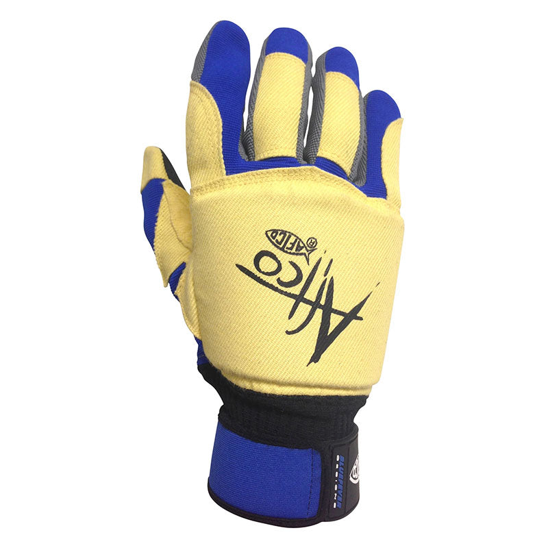 AFTCO Wiremax Saltwater Fishing Gloves - Durable & Cut-Resistant for Offshore, Kayak & Boat Fishing - Perfect for Handling Fish, Bait & Tackle