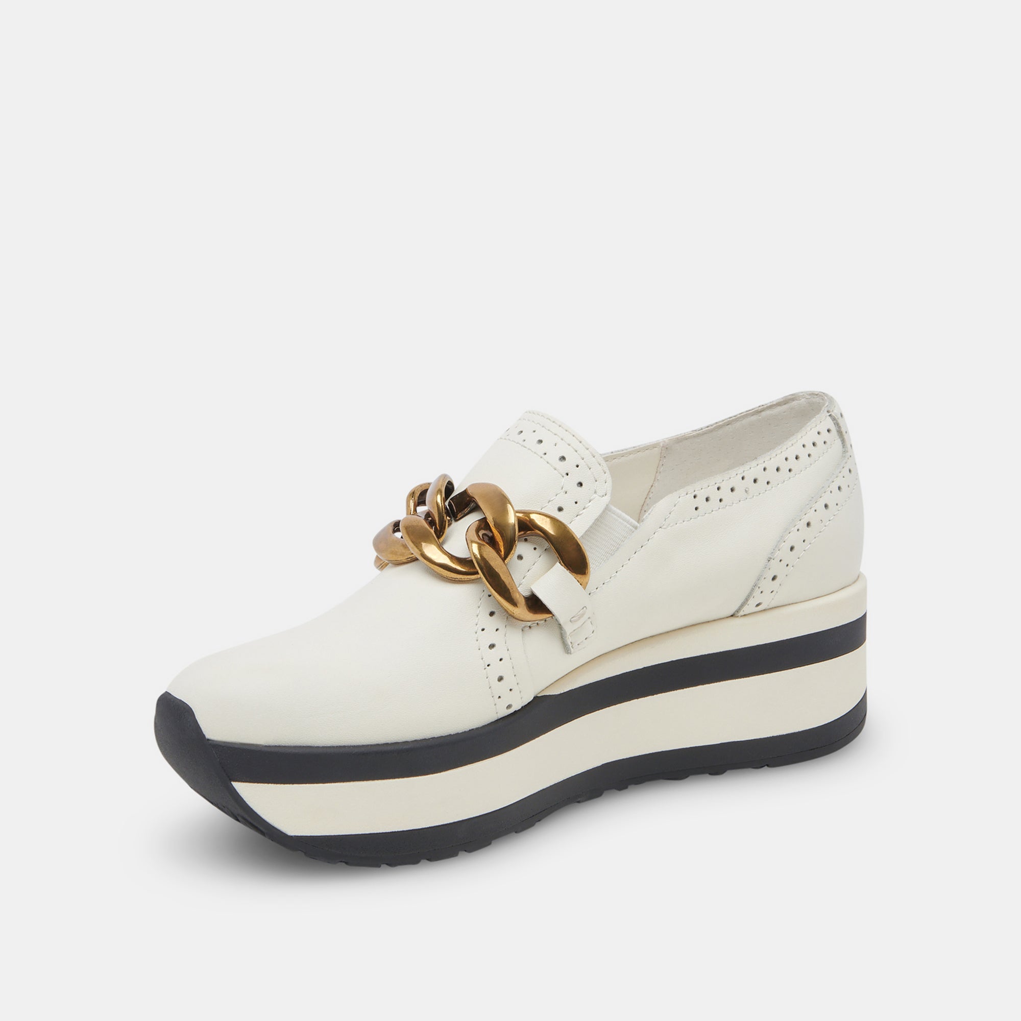Jhenee White Leather Sneakers for Women - Comfortable Casual Walking Shoes - Perfect for Running, Gym, Workout & Everyday Wear