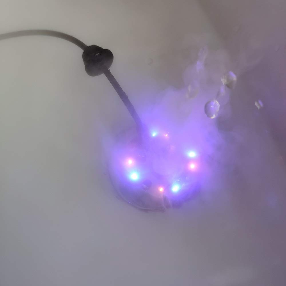 Halloween Witch LED Light with Ultrasonic Mist Maker - Indoor Halloween Decor, Mini Fogger for Home, Party, Pond & Fountain Mist Maker - Spooky Ambiance for Halloween Parties & Home Decor