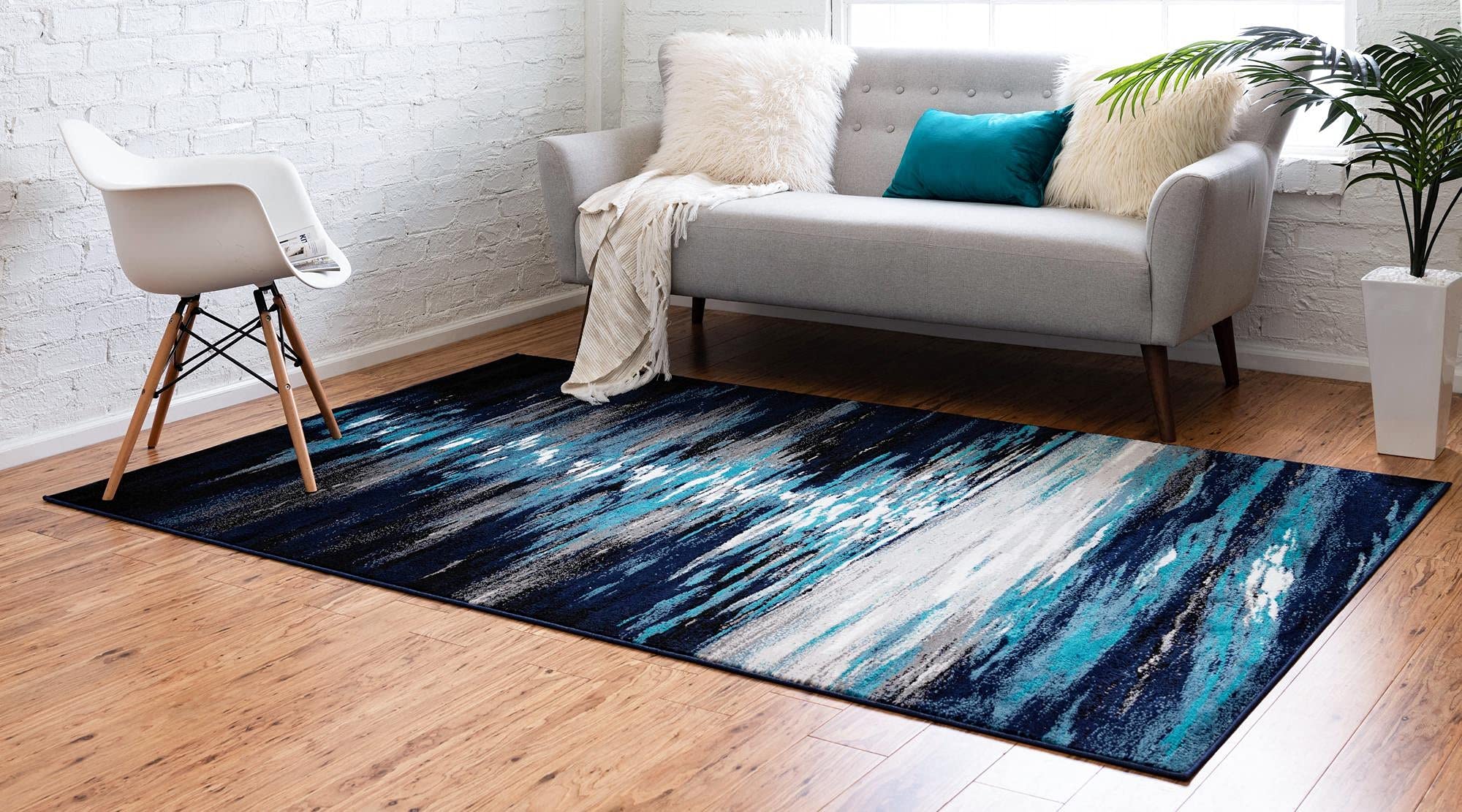 Unique Loom Metro Collection Area Rug 6'1