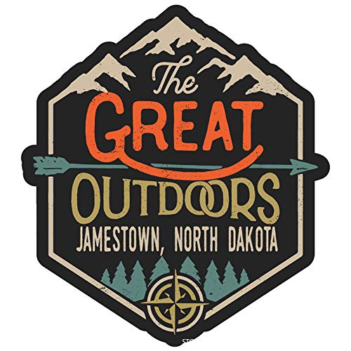 Jamestown Tennessee The Great Outdoors 4-Inch Fridge Magnet - Perfect for Refrigerators, Lockers & Office Decor